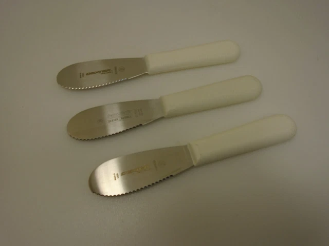 Dexter USA Set (3) Serrated Edge Breakfast Stainless Spreader S173SC Factory2nd