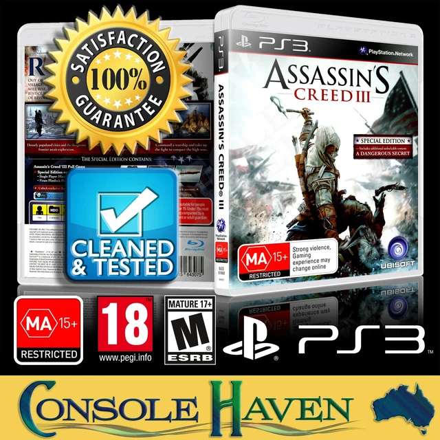 ASSASSIN'S CREED II Playstation 3 PS3 Game VGC Complete With