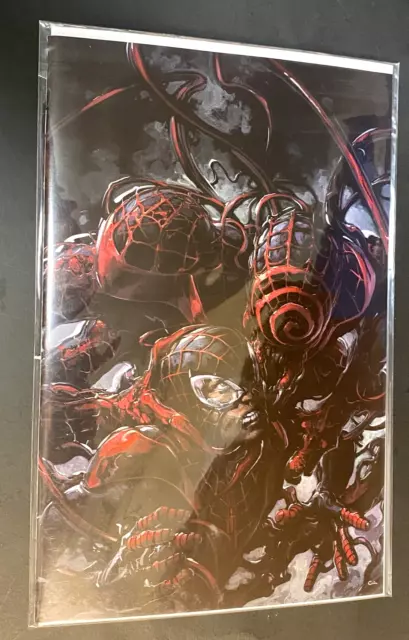 Absolute Carnage Miles Morales 2 Marvel 2019 Clayton Crain Virgin Variant W/COA