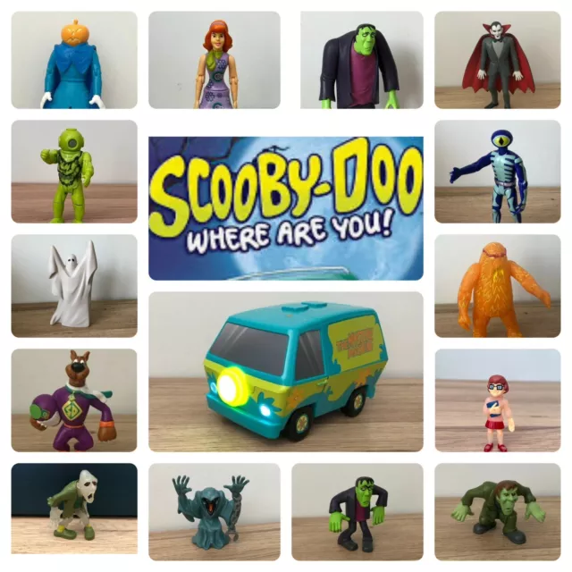 SCOOBY DOO TOY FIGURES GANG MONSTERS * Multi Listing * Choose your Characters