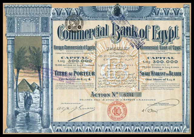 1920 Commercial Bank of Egypt