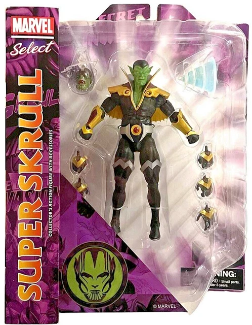 MARVEL SUPER SKRULL Action Figure Diamond Select Toy sculpted by