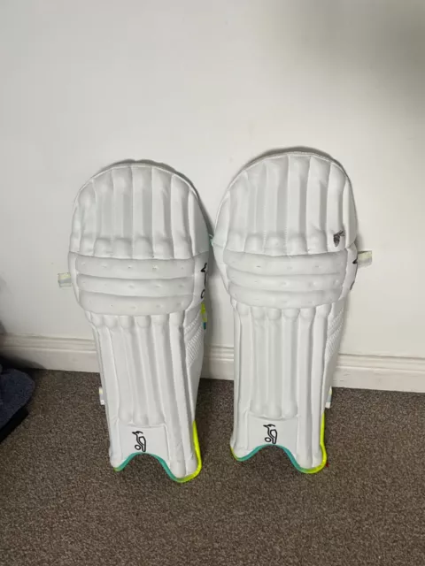 RH Large Adult Kookaburra Rapid 4.1 County Grade Cricket Pads - used 4 times.