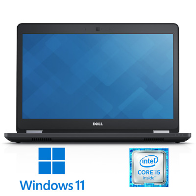 Cheap Windows 11 7th Gen i5 Laptop Dell Latitude 5480 8GB RAM 256GB SSD FHD CAM