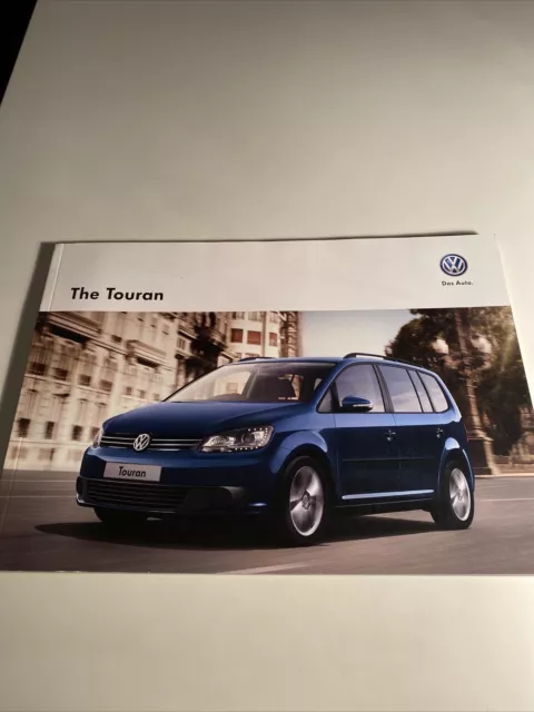 VW￼ Volkswagen Touran Car Sales Brochure 2014 Sport SE S UK Market FREE POSTAGE