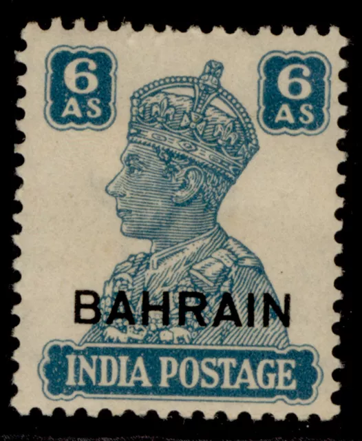 BAHRAIN GVI SG48, 6a turquoise-green, M MINT. Cat £20.