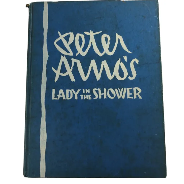 Peter Arnos Lady in the Shower Book 1st Edition 1st Print 1967 NY Times Cartoons