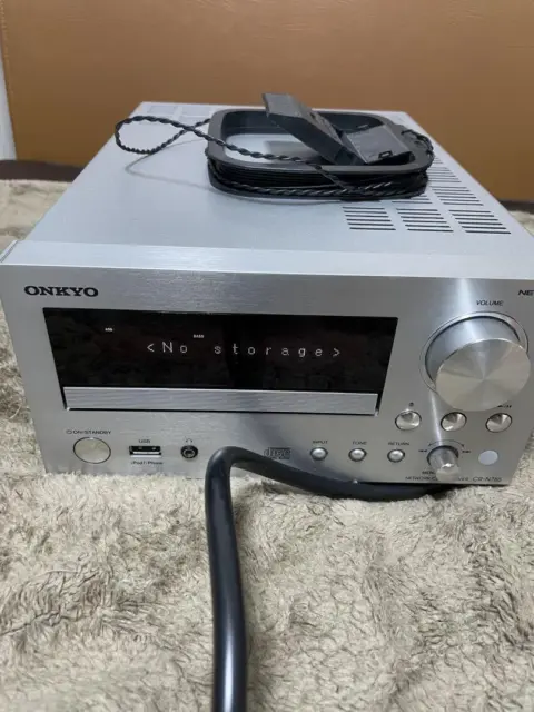 ONKYO CR-N755 amplifier receiver CD Player Network Hi-Fi Mini System Used