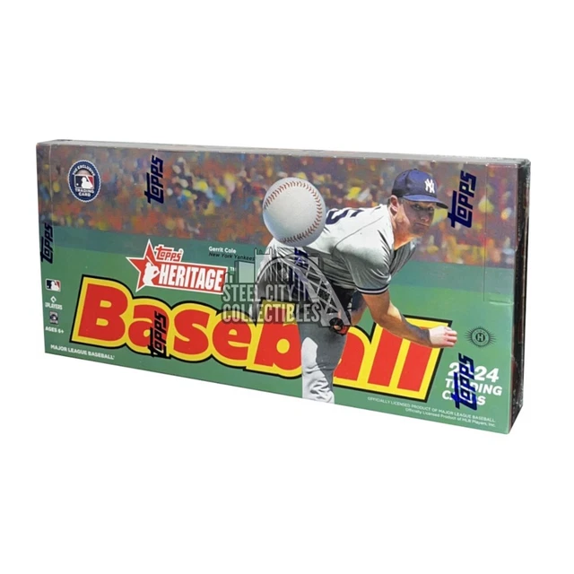 2024 TOPPS HERITAGE Baseball Hobby Box 29.95 PicClick
