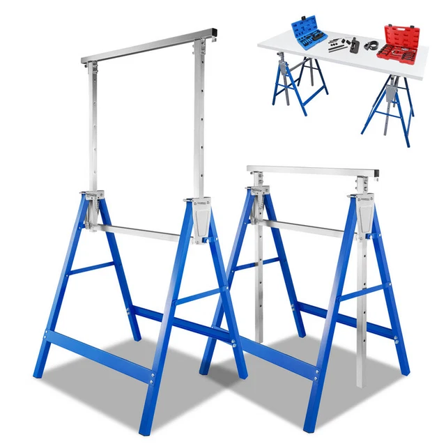 2X caballete de andamio taller caballete plegable caballete de trabajo caballete de sierra andamio plegable