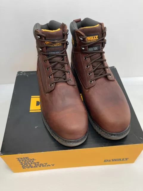 DEWALT AXLE SAFETY BOOTS HONEY STEEL TOE CAP SHOES SIZE 9 43 SB SRA New 45.99 PicClick UK