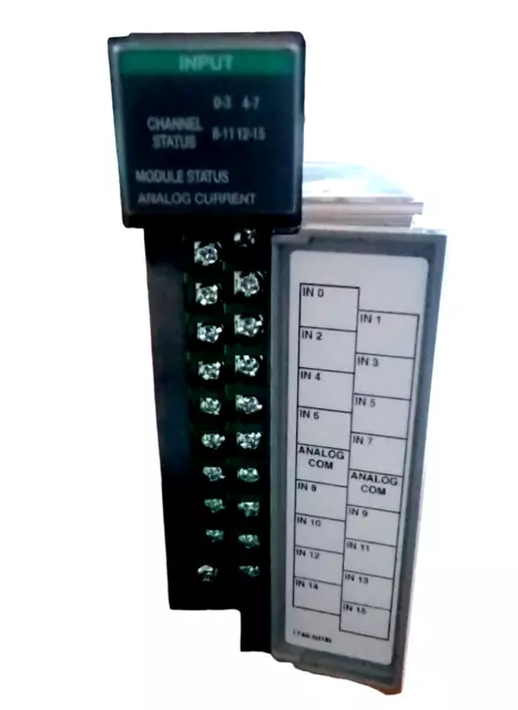Allen-Bradley Rockwell Automation SLC 500 16 Point Analog Input Module 1746QS