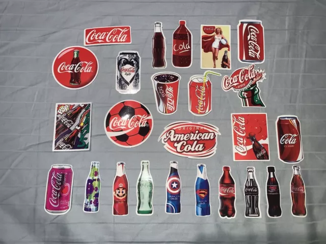 Coca Cola Vinyl Stickers For Car Cellphone Laptop Bar Case iPhone READ DESCRIP.