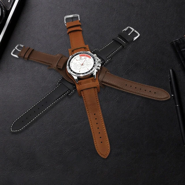PREMIUM GENUINE STRAP Wrist Anti Watch Band Vintage Tray £13.69