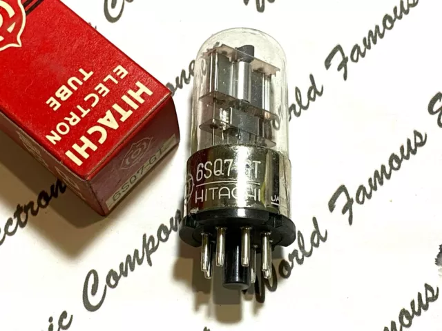 1PCS - HITACHI 6SQ7GT Vacuum Tube NOS NIB