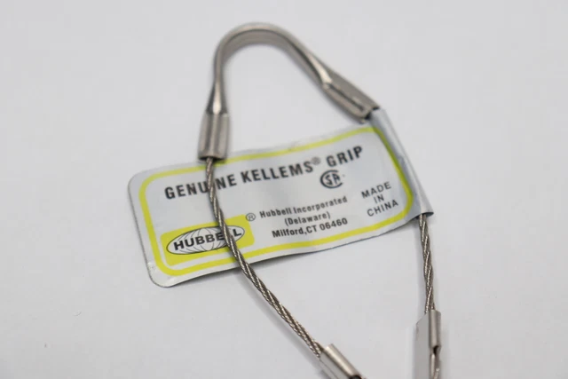 Genuine Kellems Grip Single Cable Support Grip Stainless Steel  0.23" - 0.31"
