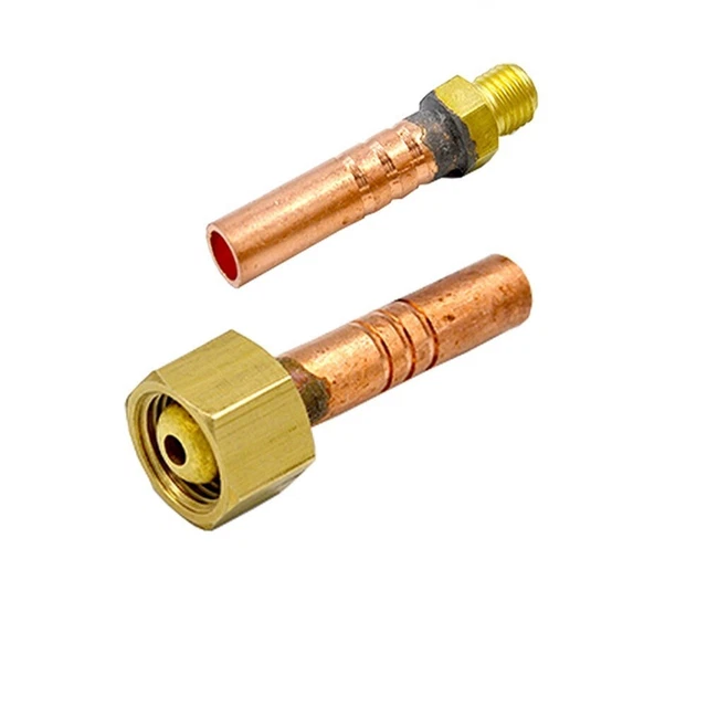 2*Welding Torch M16*1.5mmBrake Pipe Nut - Long Male Fitting - For QQ-150 150A