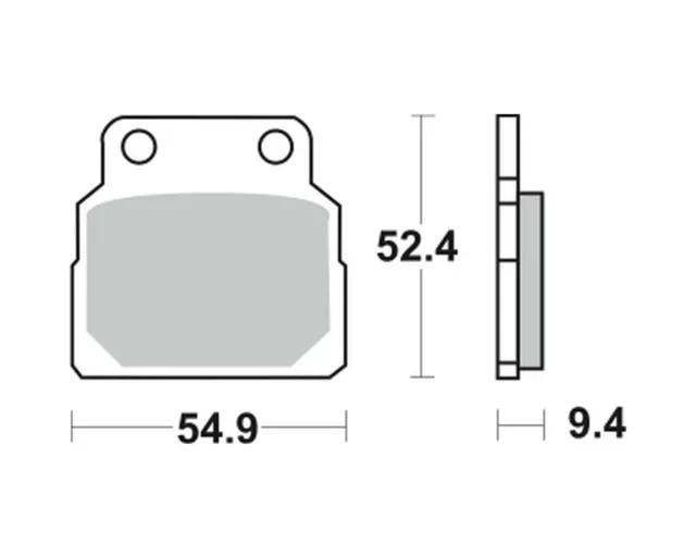 plaquettes de frein TRW MCB 570