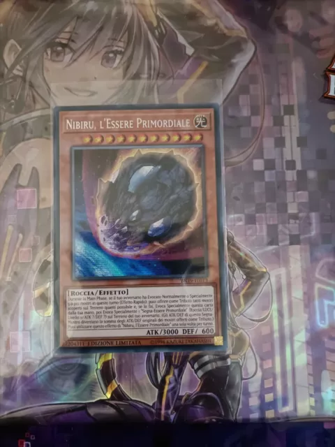 Nibiru, l'Essere Primordiale rara segreta TN19-IT013 - NEAR MINT ITA- yugioh