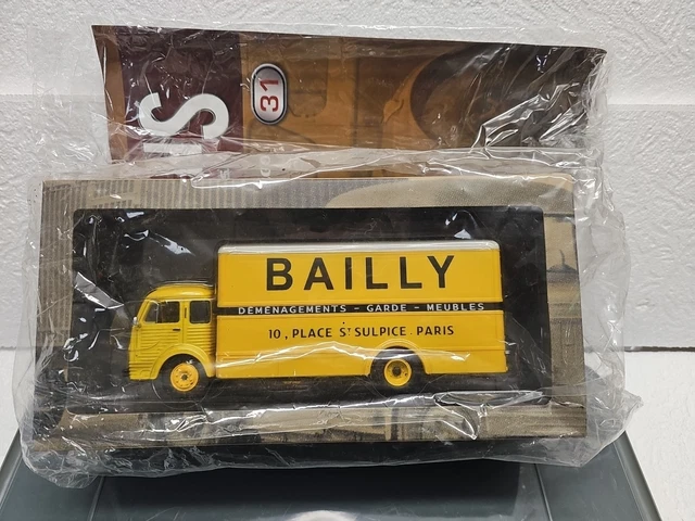 ancien DINKY TOYS 33AN 33 camion SIMCA Cargo Déménagements Bailly