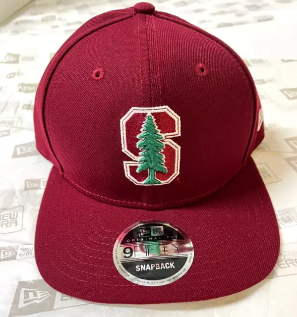 Stanford Cardinal NCAA New Era "Original Fit" 9FIFTY Snapback Hat~Cardinal