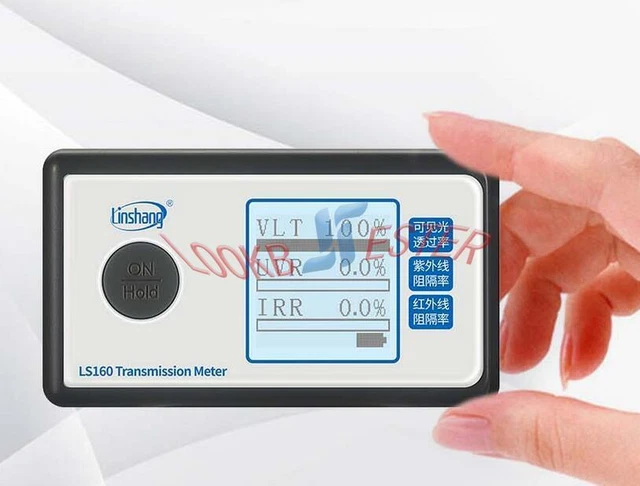 Solar Film Transmission Meter LS160 UV IR rejection Meter Window Tint Meter