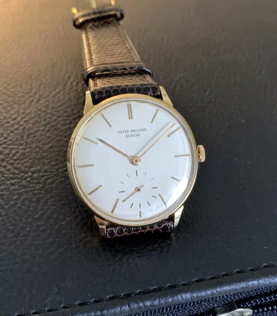 Patek Philippe Calatrava 3420 18K with Patek Certificate of Authenticity