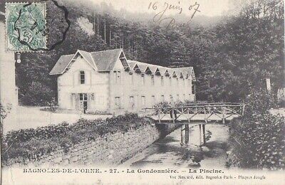 CPA 61 ORNE Env. Alençon Andaine-Passais BAGNOLES DE L'ORNE La Gondonnière 1907