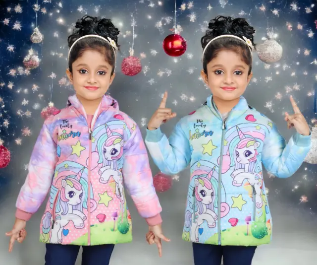 Baby Girls Toddler Kids Waterproof Windproof Hooded Winter Jacket Coat Outerwear