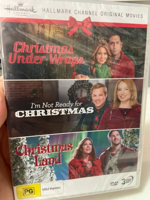 Christmas Under Wraps / Not Ready For Christmas / Christmas Land DVD (Hallmark)