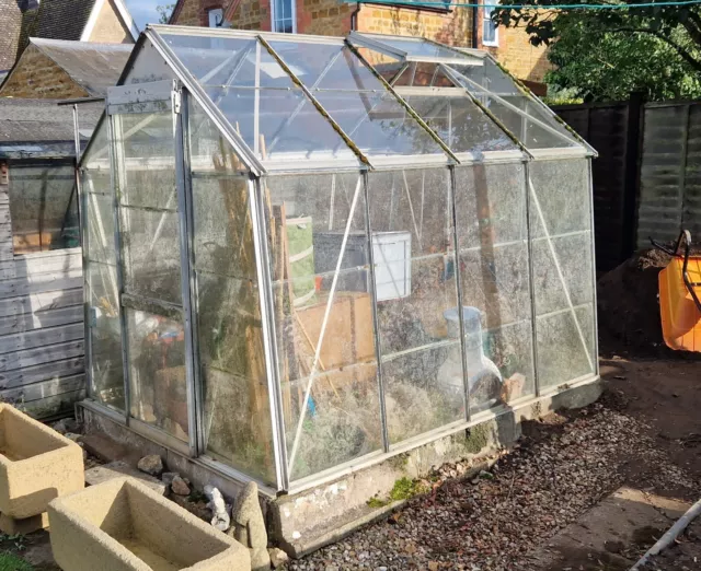 Glass Greenhouse - Used - Most of the glass is intact - Buyer to Dismantle