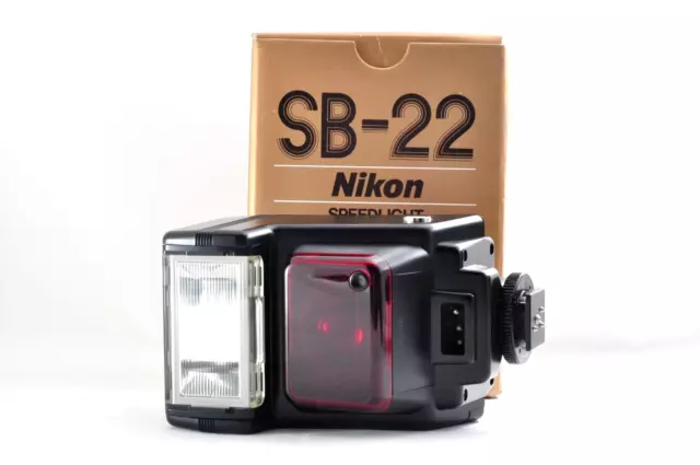 Nikon SB-22 Flash Speedlight TTL Diffuser Gun coupler AS-4 From Japan [EX+5]