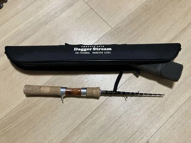 スミス TRUTIN SPIN SERTES:G GTR-96 Smith Troutine Spin Series G GTR-96 2-Piece Spinning Rod, 9