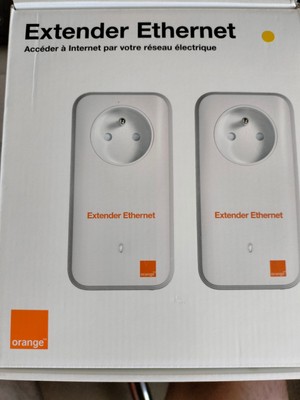 PowerLine CPL  D-LINK POWERLINE AV 500 Mbits/s WIFI  câble rj45 réseau liveplug 