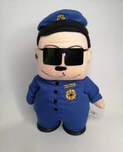 Vintage 1998 South Park 35cm Plush Police Officer Barbrady Self Standing