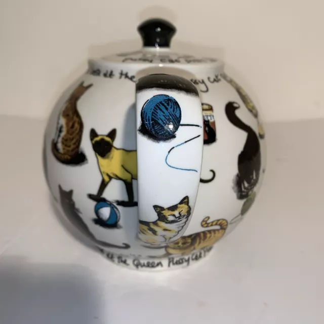 Paul Cardew Ceramic Collector’s  Teapot Kit Tea Pussy Cat  No 39 Ltd 2