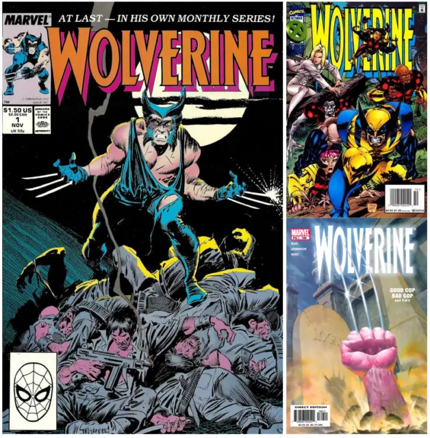Wolverine U PICK comic 1-189 4 24 37 88 Deadpool 131 recalled 1988 Annual Marvel