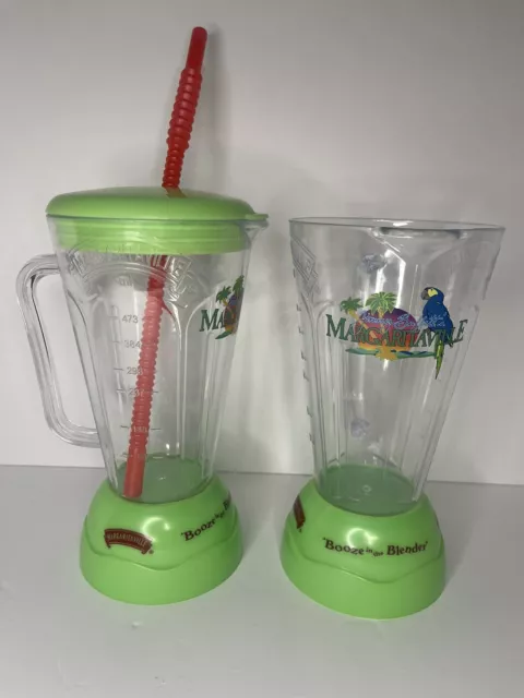 Margaritaville Jimmy Buffet Booze In the Blender Plastic Cup Collectors Set 🦜