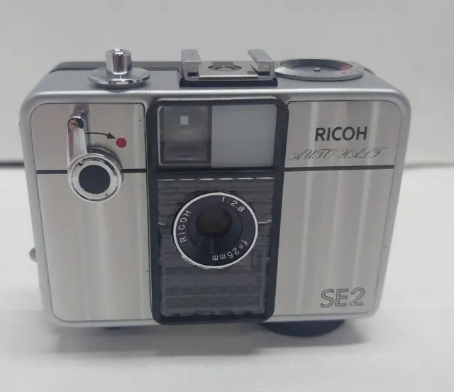 RICOH AUTO HALF SE2 35mm Half Frame Film Camera USED(good condition) from JAPAN