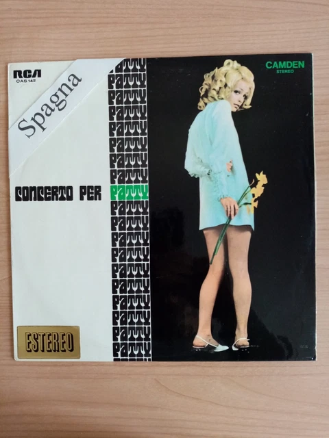 PATTY PRAVO=LP.33.SPAGNA=CONCERTO PER Patty=1969.Ex.ex.1°Stampa.lennon