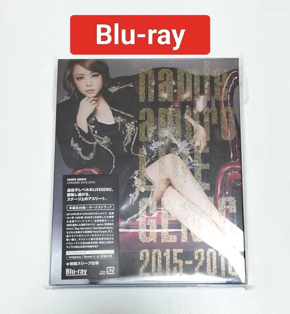 AMURO NAMIE LIVE Genic 2015-16 Japan DVD Concert Used Japan
