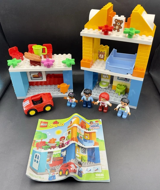 LEGO DUPLO SET 10835 My Town Family House w Instructio- 94% Complete ...