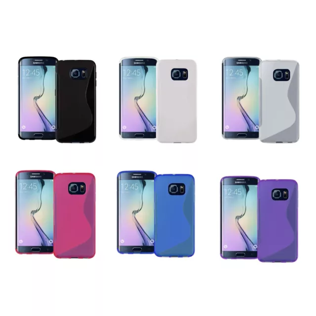 Case For Samsung Galaxy S6 Edge Plus S-Line Silicone Gel Shockproof Phone Cover