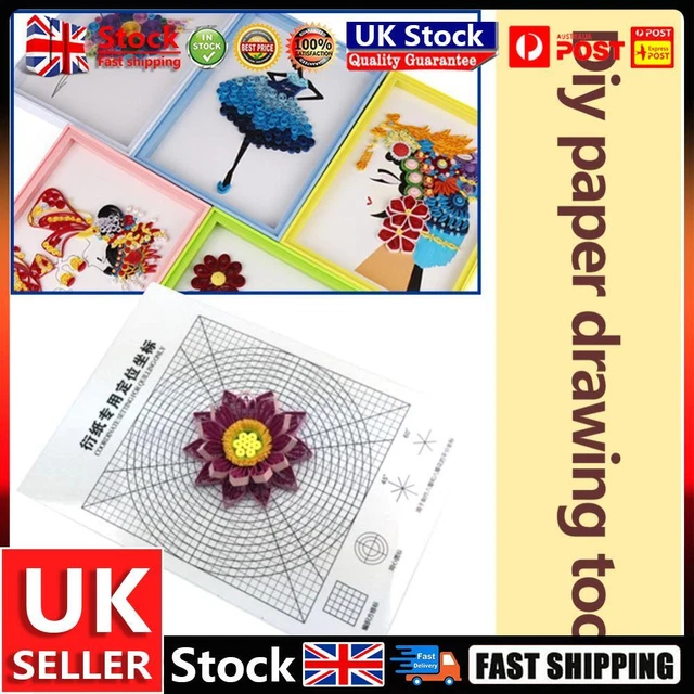 Release Drawing Locating Paper Craft Quilled Setting for DIY Paper Handmade Tool