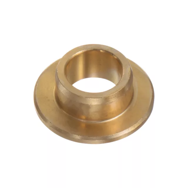 Flange Bearing Sleeve 10mm x 14mm x 8mm Bronze Self-Lubricating Bushings