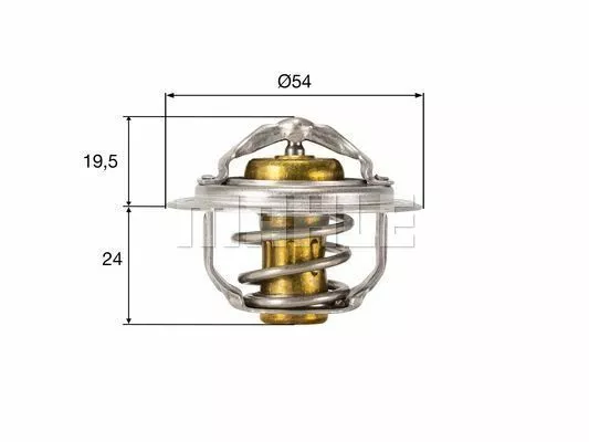 MAHLE (TX 212 82D) Thermostat, Kühlmittel für AUDI SEAT