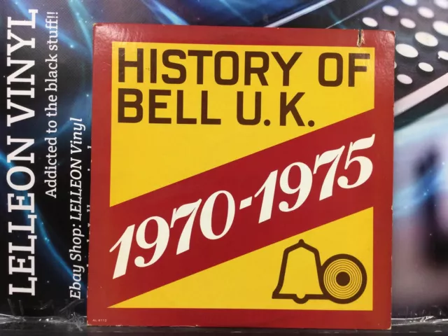 History Of Bell U.K. 1970-1975 LP Album Vinyl Record AL4112 Pop Rock Soul 70’s