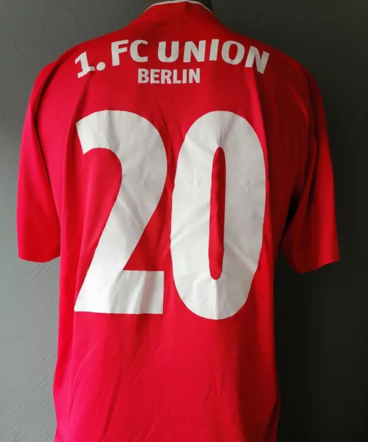 ⚽Union⚽ Berlin Trikot L Matchworn U-Bereich #20 Uhlsport Bundesliga ohne Sponsor