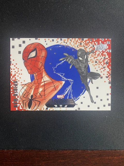 2020 UD Marvel Anime Card Base Set Spider-Man