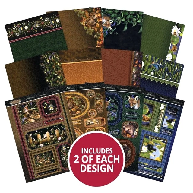 Hunkydory Re-Turn To Mitternachtsgarten Komplette Sammlung. Neu Und Versiegelt.